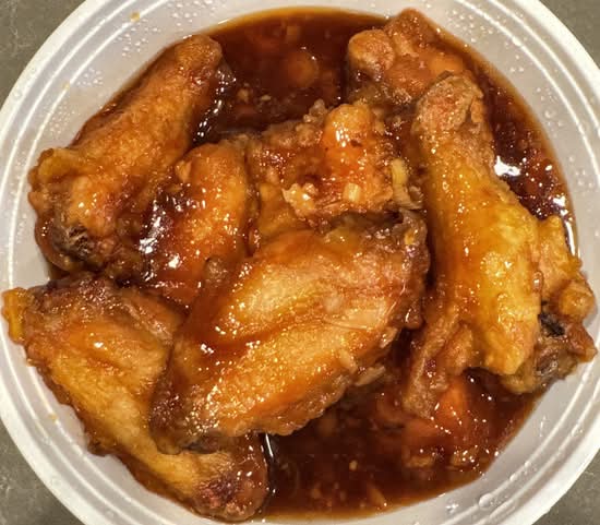 Chicken Wing with Garlic Sauce（鱼香鸡翅）